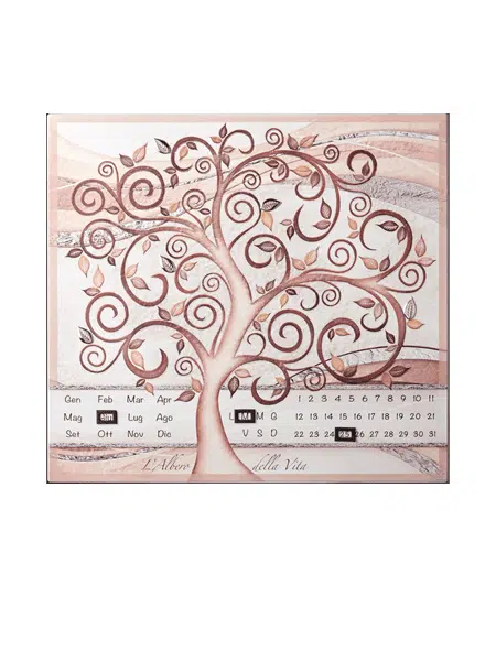 Casa Reale Calendario Parete Appoggio Perpetuo 181472
