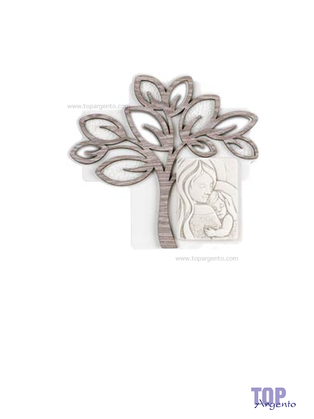 Bomboniere Bongelli sacro madonna albero rovere 16x15 ME1740