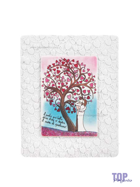 Bomboniere Bongelli formina albero sposi 13x18 ME1845