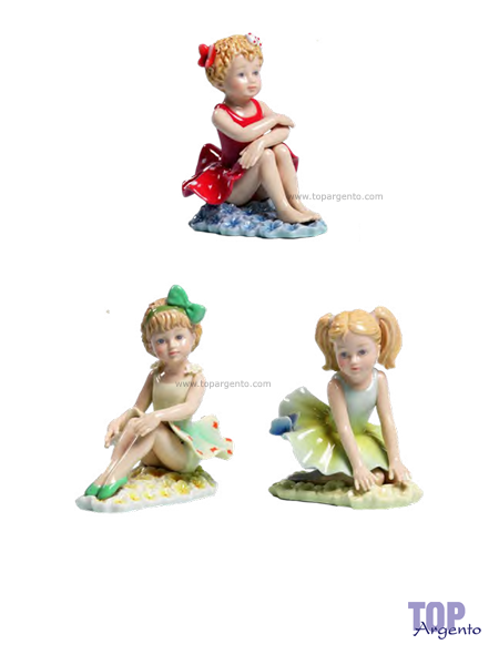 Statuetta Ragazza Porcellana Navel Paben PB30952