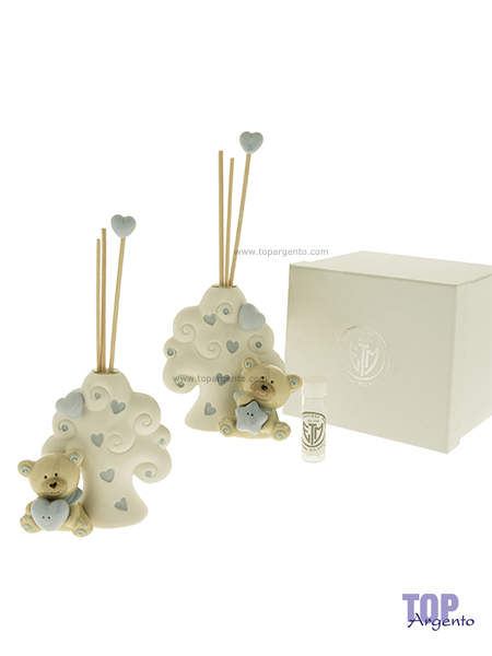 Diffusore Albero Orsetto Celeste ETM Bomboniere 03A005