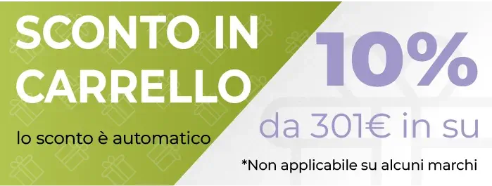 sconto 10% w