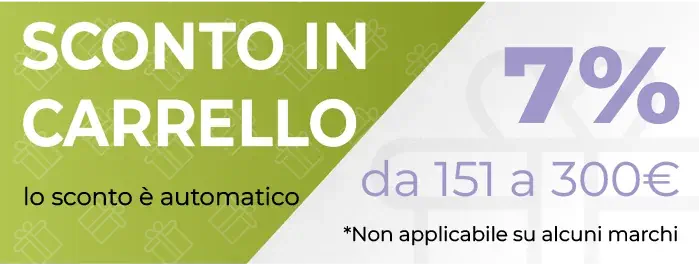 sconto 7% w