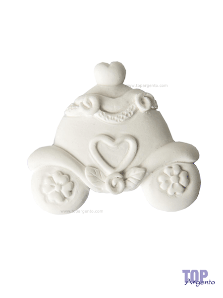 Etm Bomboniere Accessori Gesso Carrozza Cuori