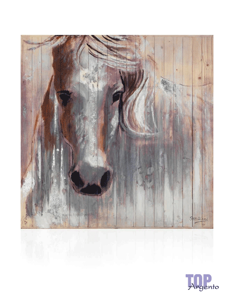 Ottaviani Argenti Tela "Cavallo bianco"