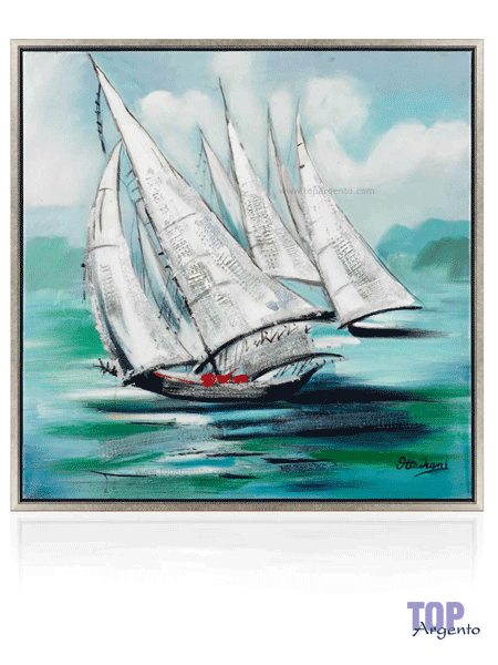 Ottaviani Argenti Tela "La regata"