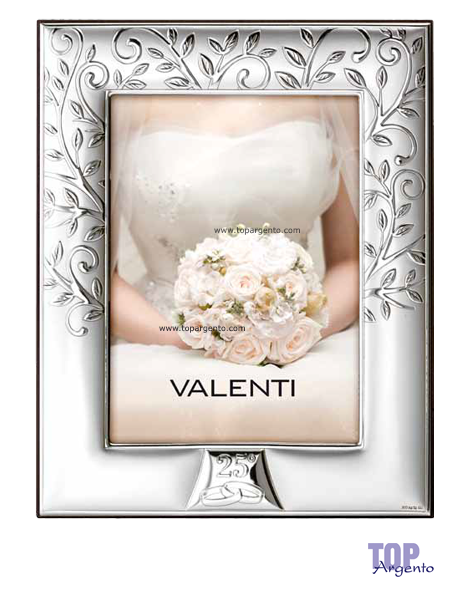Valenti Argenti Cornice Albero della Vita Nozze Argento 18x24