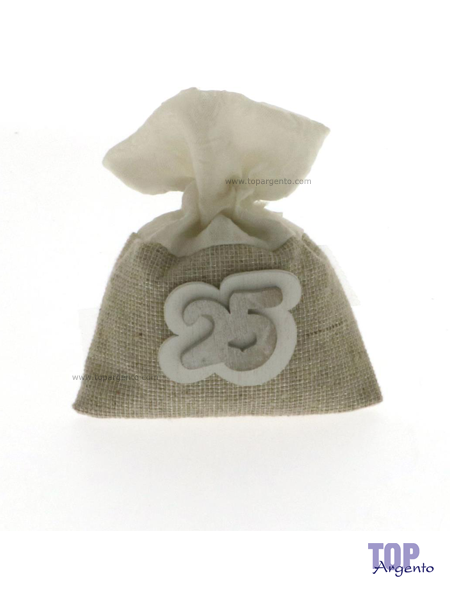 Etm Sacchetti Kara Bag Nozze Argento