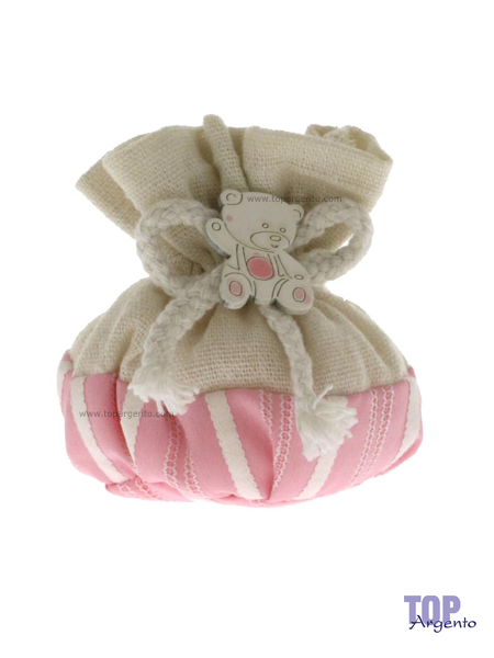 Etm Sacchetti Bella Bag Palla Rosa