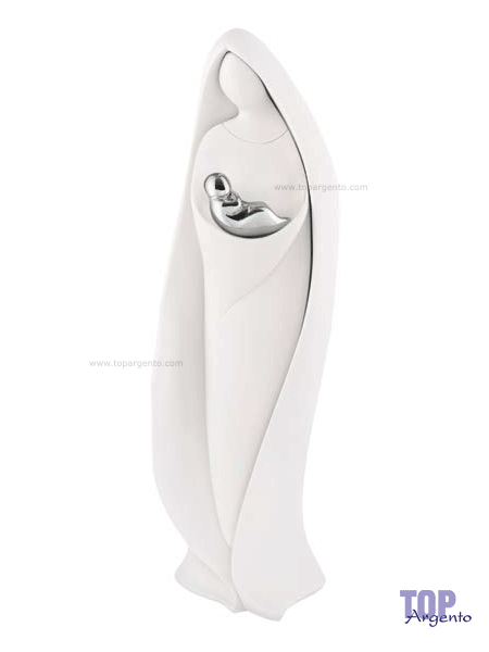 Bongelli maternita' scultura bianca h.27 ME1377