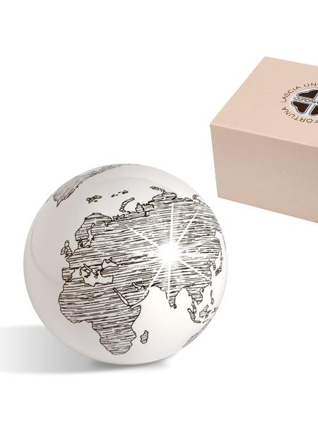 Led Mappamondo Bomboniere Quadrifoglio QFC600