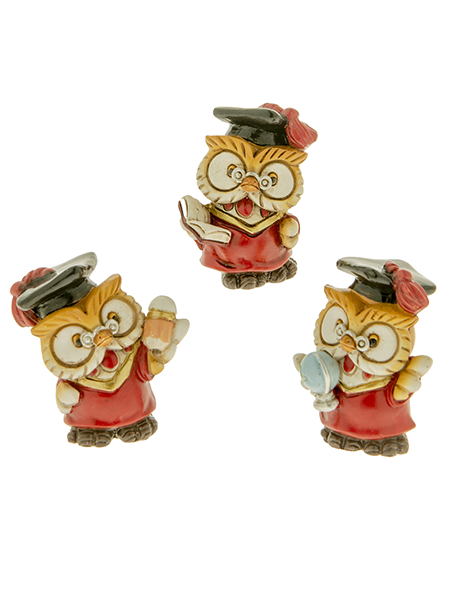 ETM Statuine Gufetti Laurea 04A298