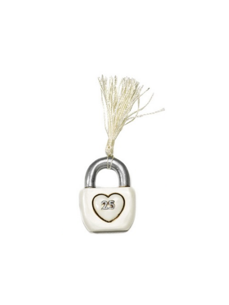 Lucchetto Nozze Argento Paben PB16393