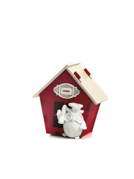 Casetta Gufo Laurea Paben PB16723