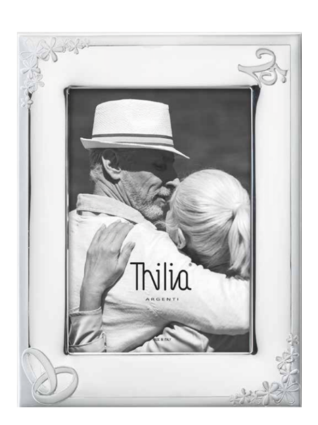 Cornice Nozze Argento Thilia 452895
