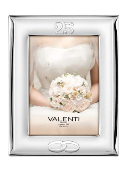 Cornice Nozze Argento Valenti VL52008_5L