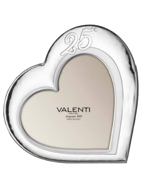 Cornice Cuore Nozze Argento Valenti VL52101_2L