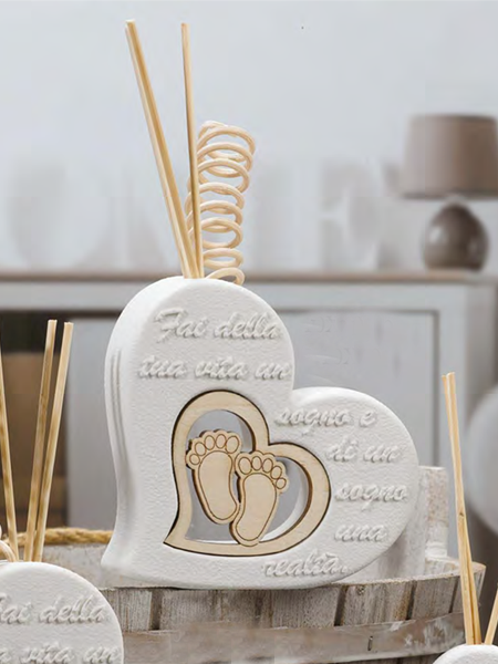 Profumatore Cuore Piedini Dolcicose NG21010