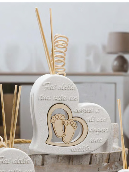 Profumatore Cuore Piedini Dolcicose NG21016
