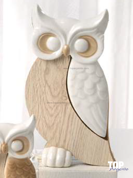 Statuetta Gufo Yvonne Gontier 7761422