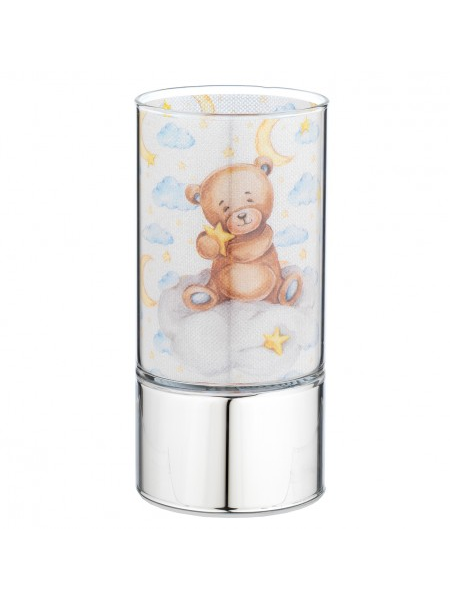 Lampada Orsetto Nuvola Celeste Bagutta B 4203-06