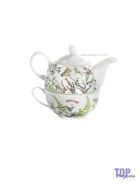 Set Teiera Tazza Porcellana Paben PB18724