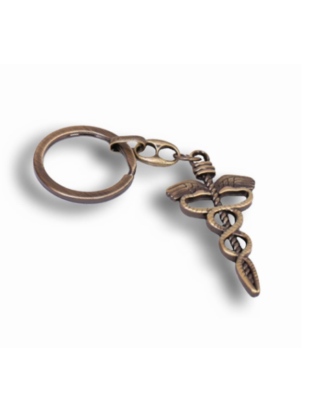 Portachiavi Caduceo Greenford G233P