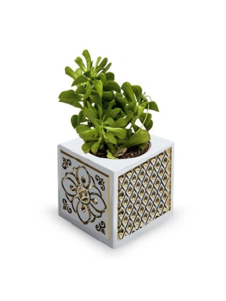 Vasetto Portapianta Mediterranea Sequenze MA0189CG
