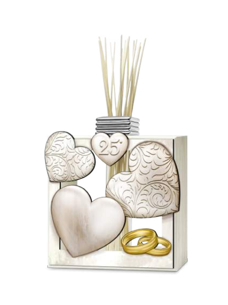 Profumatore Nozze Argento Valenti VL17152