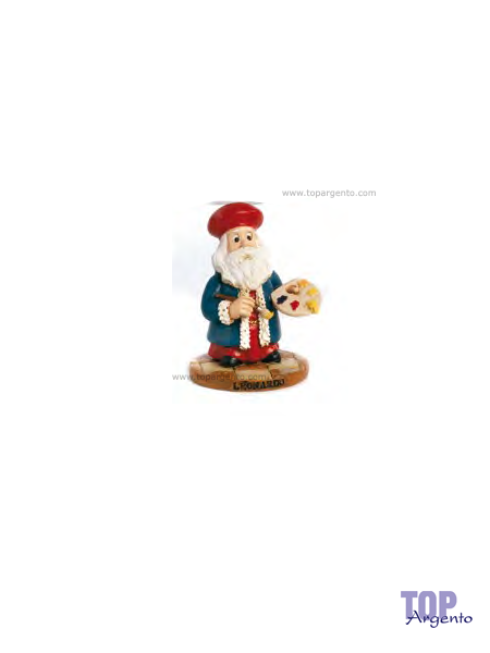 Statuetta Leonardo Resina Paben PB15872