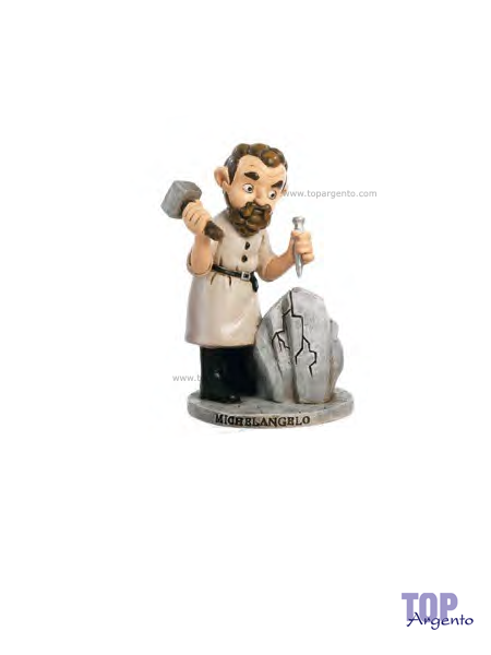 Statuetta Michelangelo Resina Paben PB15876
