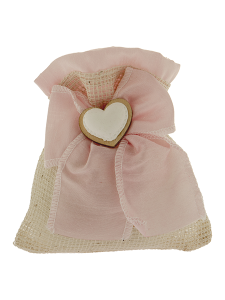 ETM Sacchetto Fiocco Rosa C2477