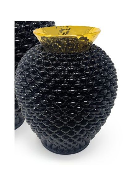 Vaso Pigna Nera Sequenze PG0201-1N