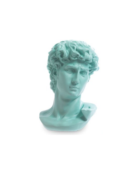 busto bomboniera celeste paben PB19021