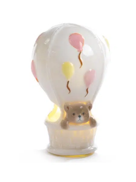 Led Orsetto Mongolfiera Bomboniere Paben PB19197