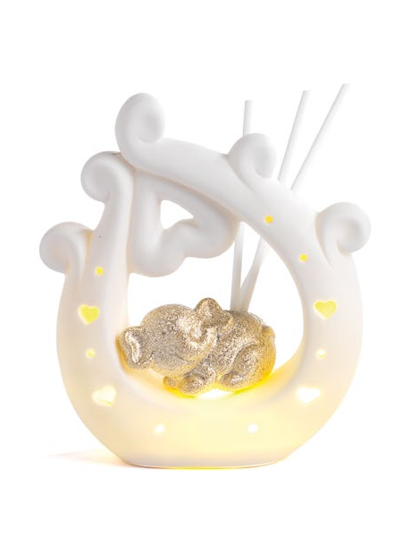Profumatore Led Elefantino Bomboniere Paben PB19235