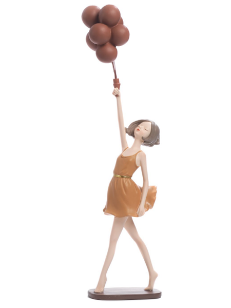 Ragazza Palloncini Bomboniere Paben PB19012
