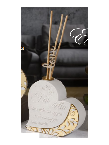 bomboniere profumatore cuore dolcicose NG23583