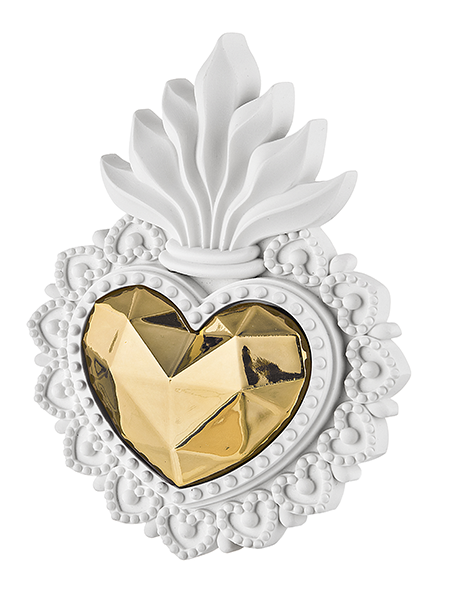 cuore argentato bomboniere bongelli 2366 BI OR