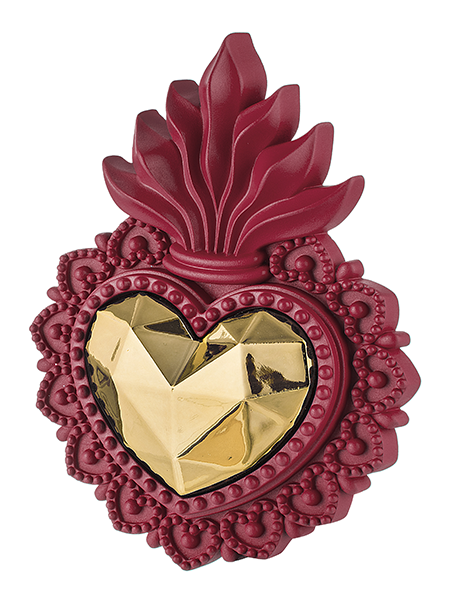 cuore argentato bomboniere bongelli 2366 RS OR