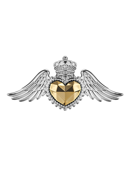 cuore con ali bomboniere bongelli 2367 AG OR