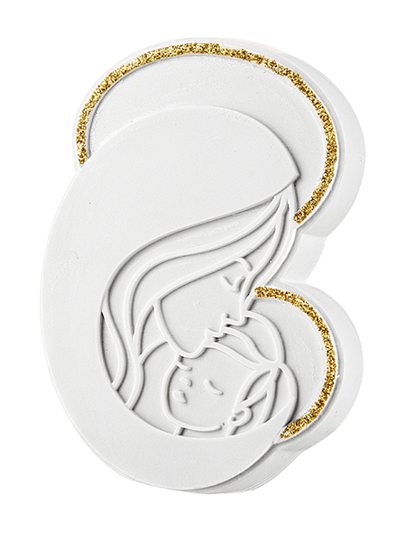 icona madonna con bambino bomboniere bongelli 2377OR