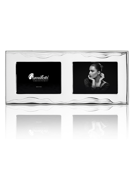 cornice doppia argento camilletti 185908