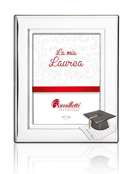 cornice laurea argento camilletti 185601
