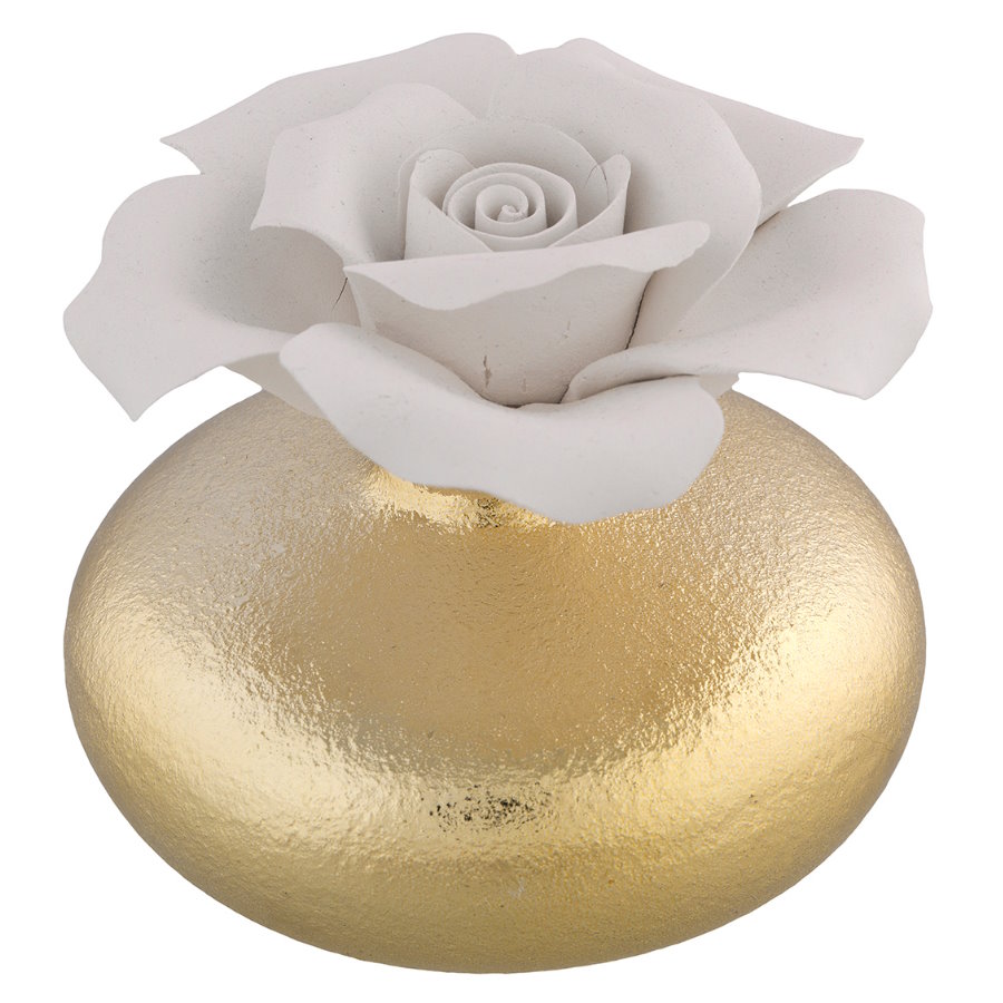 BAGUTTA DIFFUSORE ORO CON ROSA 2014-01PG