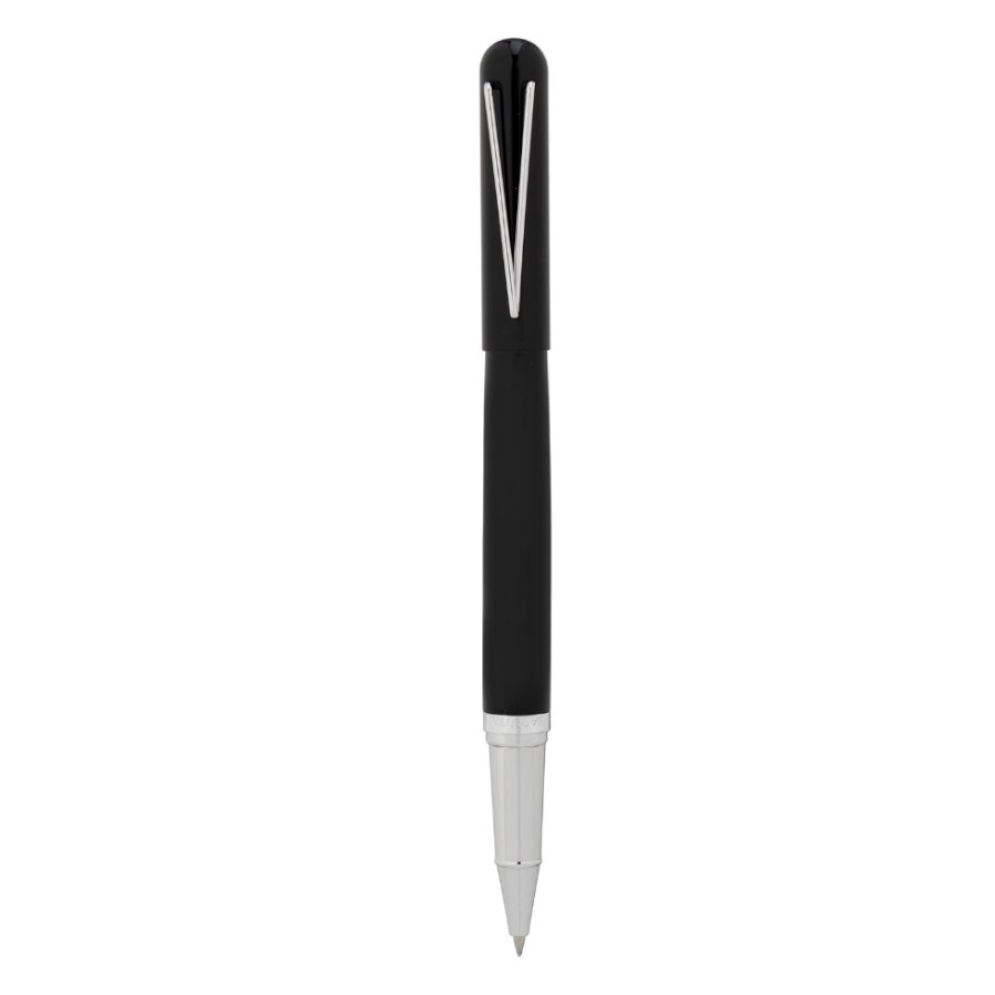 Bagutta Penna Roller Nero Metallo H 6027-01 R