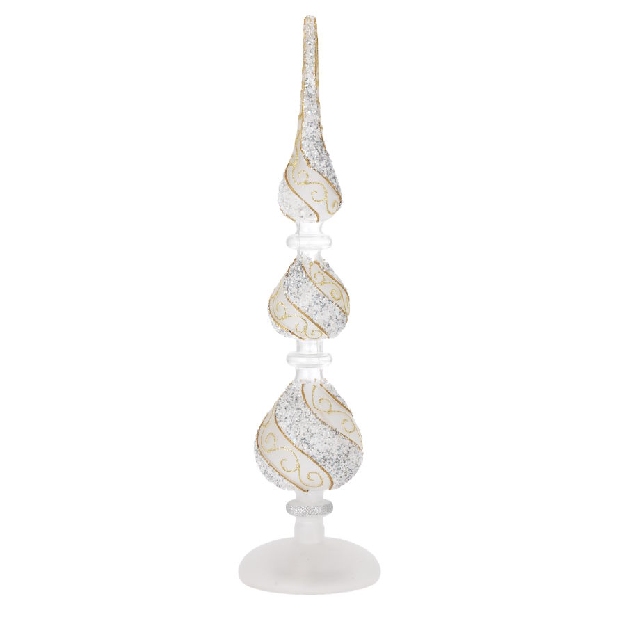 Bagutta Puntale Onde Glitterate Oro N 8566-38 B