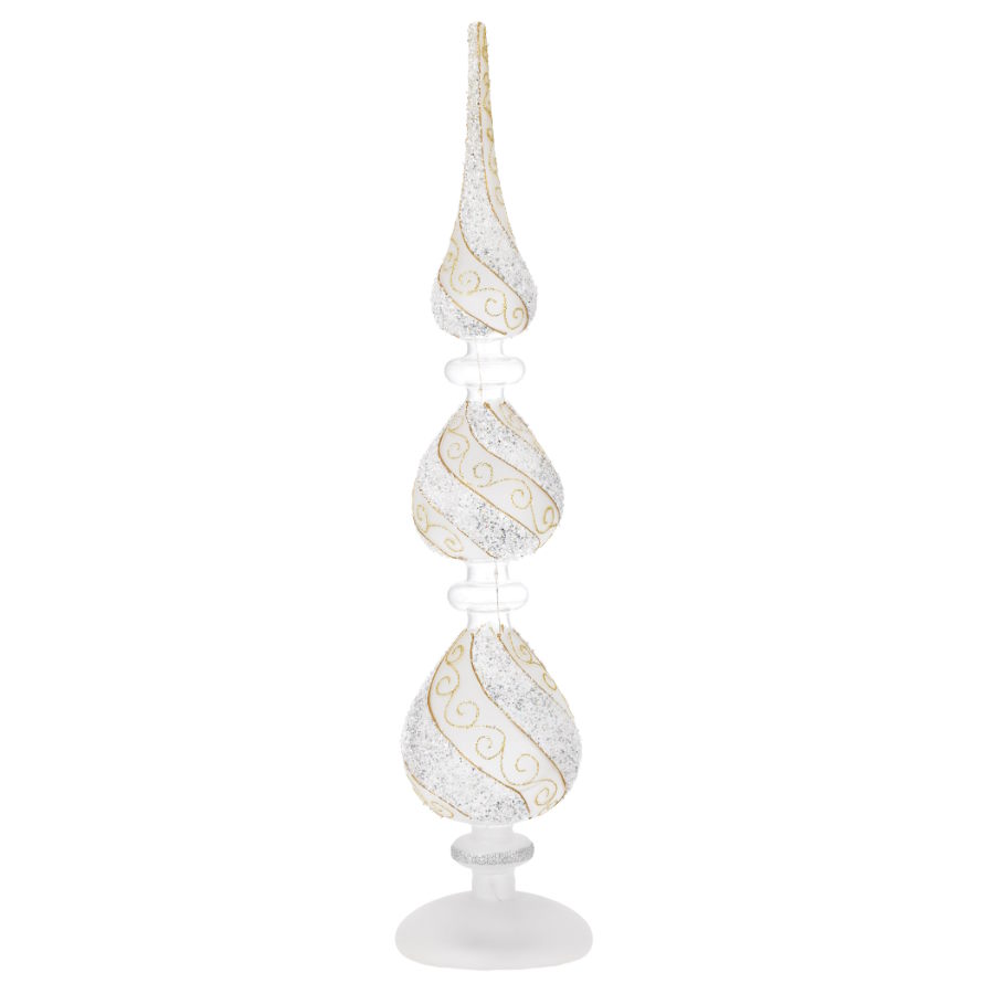 Bagutta Puntale Onde Glitterate Oro N 8566-55 B