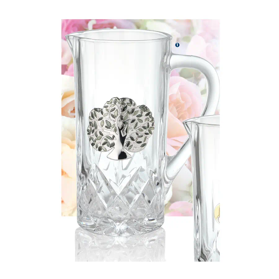 Thilia brocca con albero della vita cm 23 h cod. 453390