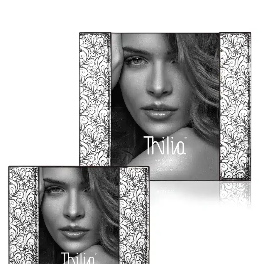 Thilia cornice argentata Baroque cod. 453475